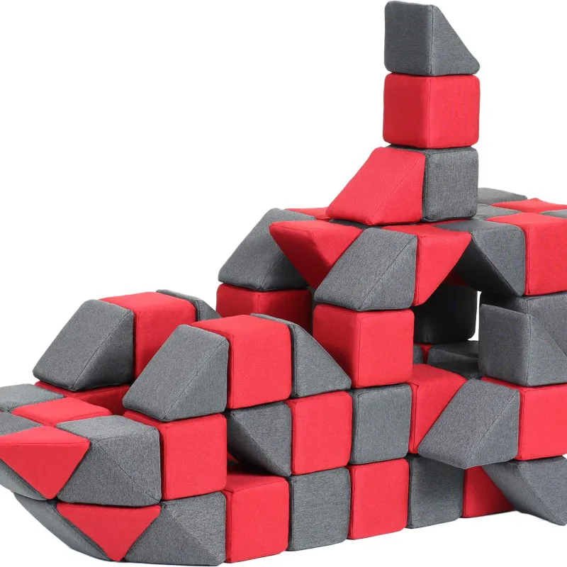 Super magnetic blocks to play 3D with, soft and sturdy